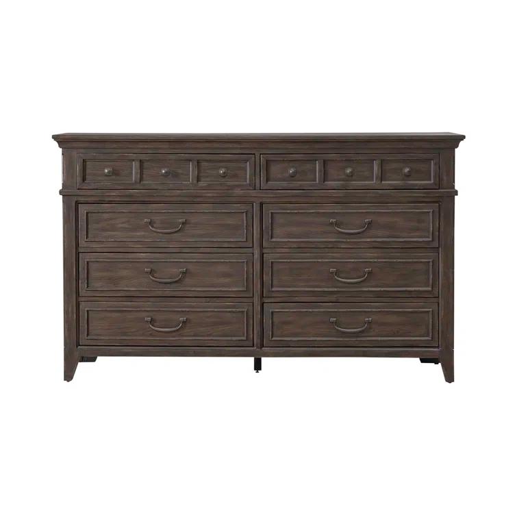 Arianni Panel Bed, Dresser & Mirror, Nightstand