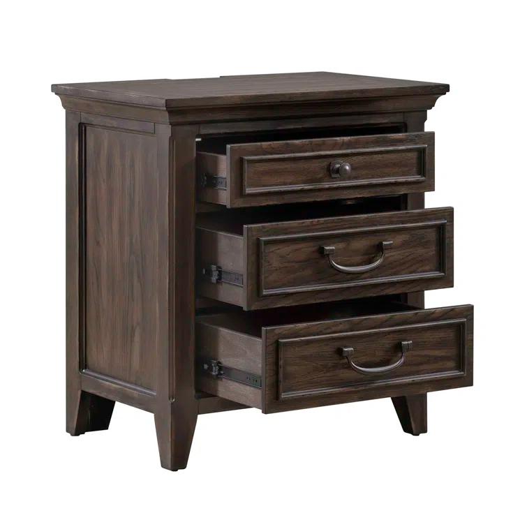 Arianni Panel Bed, Dresser & Mirror, Nightstand