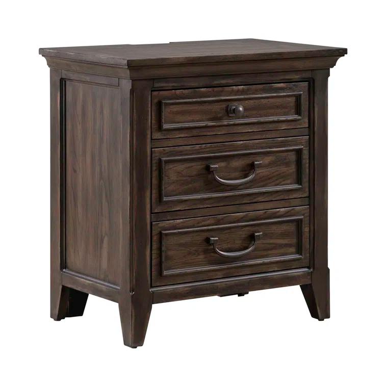 Arianni Panel Bed, Dresser & Mirror, Nightstand