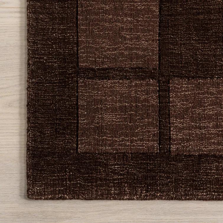 Milchan High Low Wool Blend Area Rug
