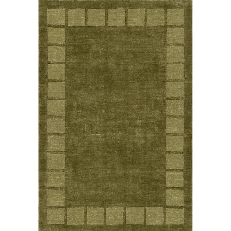 Milchan High Low Wool Blend Area Rug