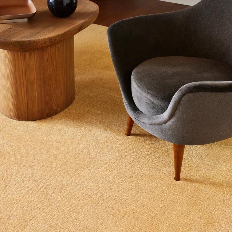 Lahjar Speckled Wool Blend Area Rug