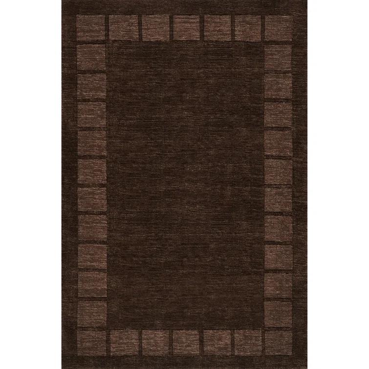 Milchan High Low Wool Blend Area Rug