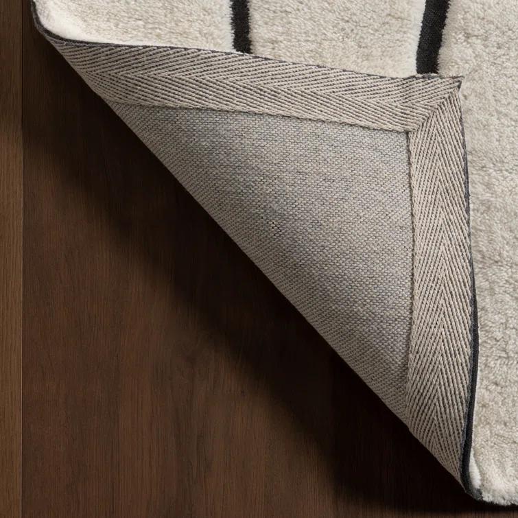 Abstract New Zealand Wool Area Rug