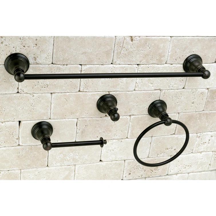 Kingston Brass American Classic 4-Piece Bathroom Hardware Set
