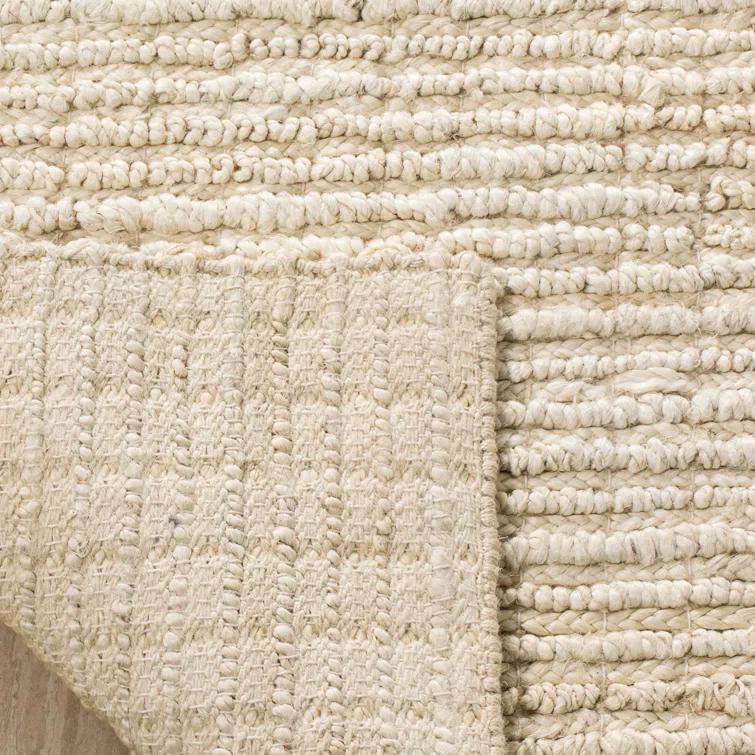 Natural Fiber NF750 Hand Woven Indoor Area Rug - Ivory - 5'x8' - Safavieh