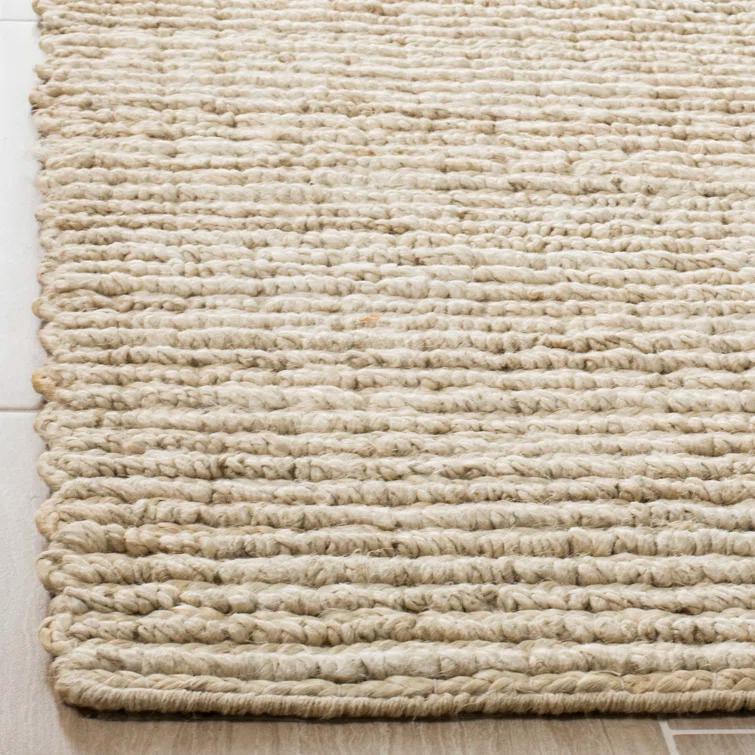 Natural Fiber NF750 Hand Woven Indoor Area Rug - Ivory - 5'x8' - Safavieh