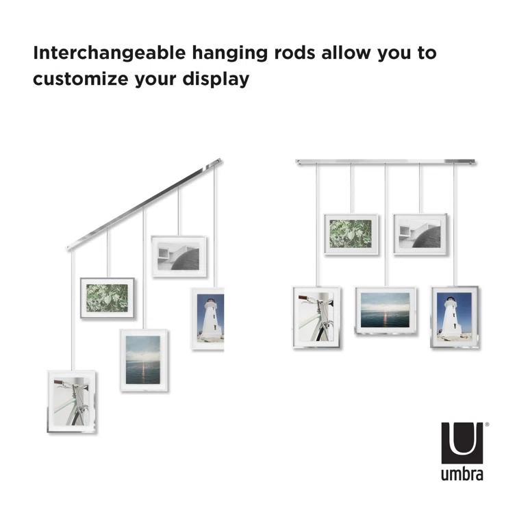 Umbra Exhibit 5-Photo Wall Hanging Picture Frames
