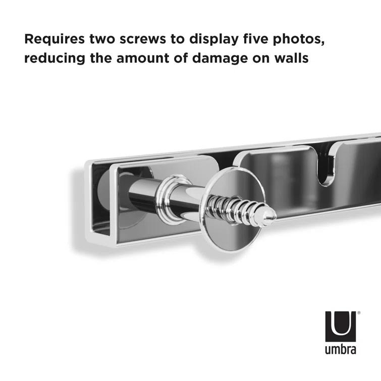 Umbra Exhibit 5-Photo Wall Hanging Picture Frames