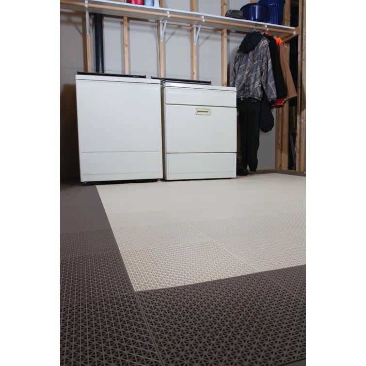 Quix Tile Quix Interlocking Indoor/Outdoor Floor Tiles, Patio Flooring, Garage Tile, Decorative Mat, Sport Courts