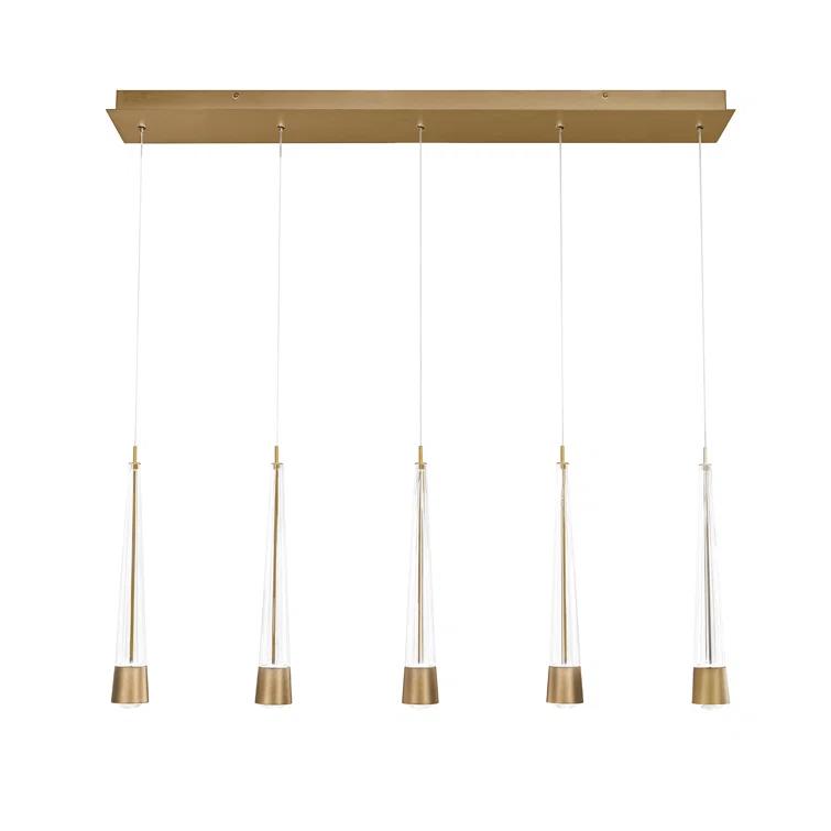 Quill Linear 5 - Light LED Pendant
