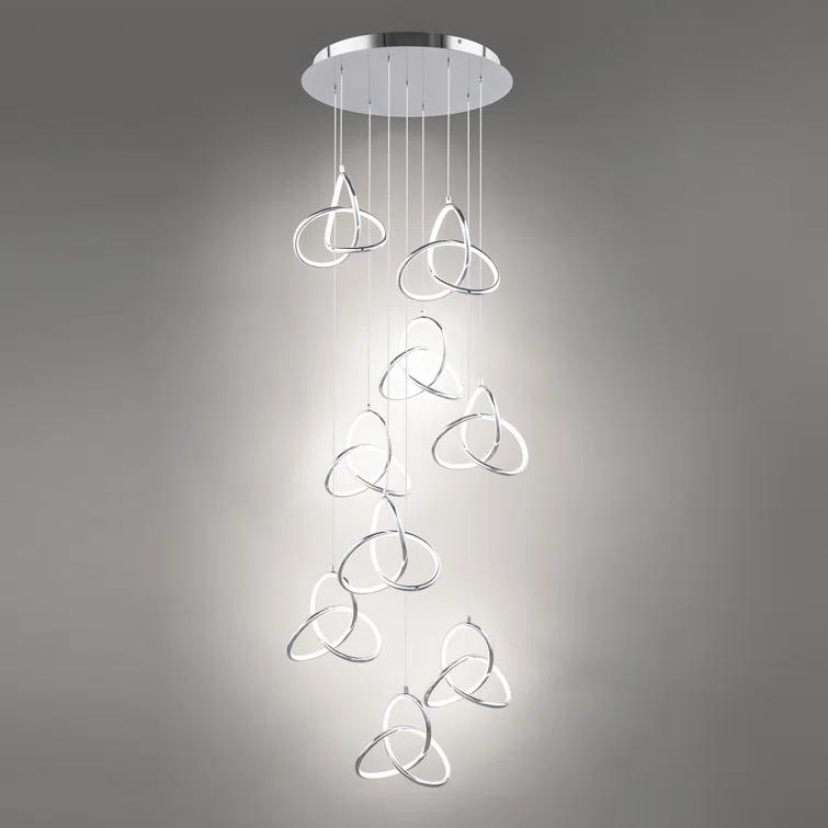 dweLED Vornado Round 9 - LED Light Pendant