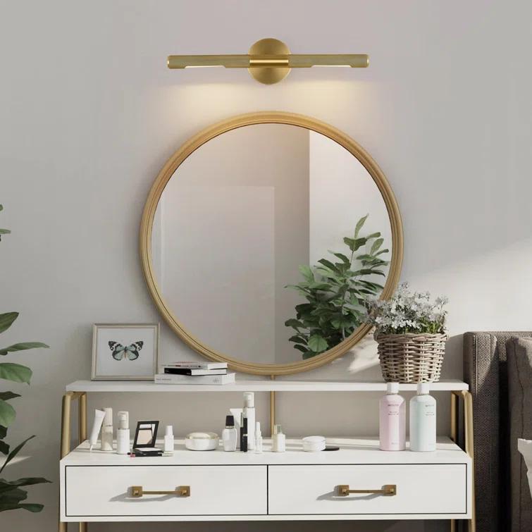 19" Dimmable Luxury LED Wall Sconce 360° Rotatable Picture Light (Bulb Included))