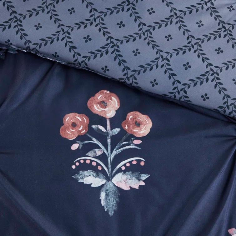 Madison Park Marfa 3 Piece Pintuck Duvet Cover Set