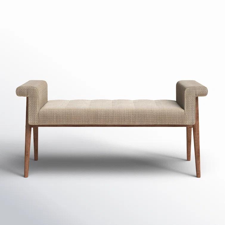 Mercury Row® Nakia Button Tufted Accent Bench