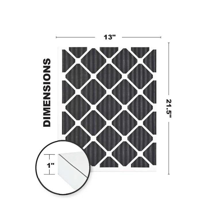 Accumulair Universal Air Filter for Air Conditioner (Set of 4)