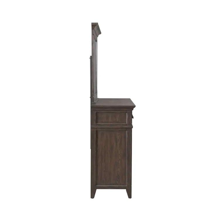 Deriah Upholstered Bed, Dresser & Mirror, Chest, Night Stand