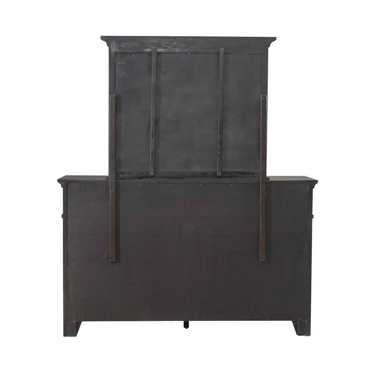 Deriah Upholstered Bed, Dresser & Mirror, Chest, Night Stand