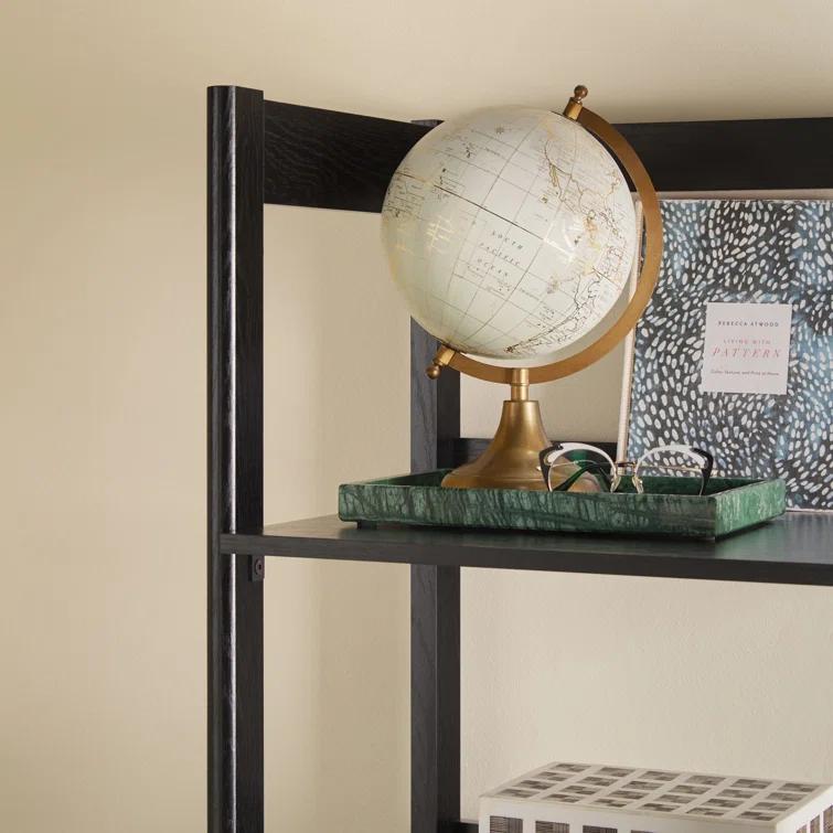 Transitional Narrow Bookshelf with Drawer on Bottom