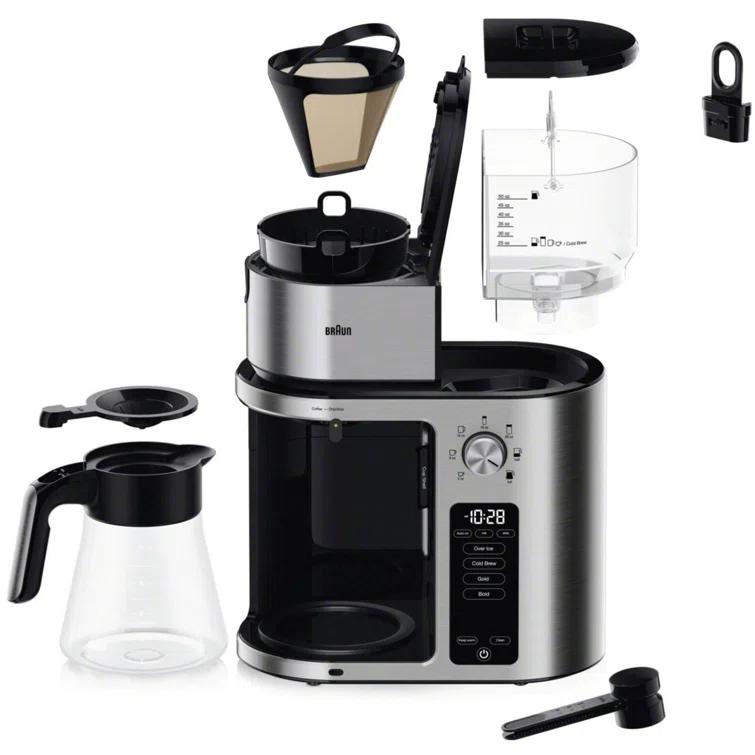 Braun ® MultiServe Plus 10-Cup Drip Coffee Maker with Cold Brew