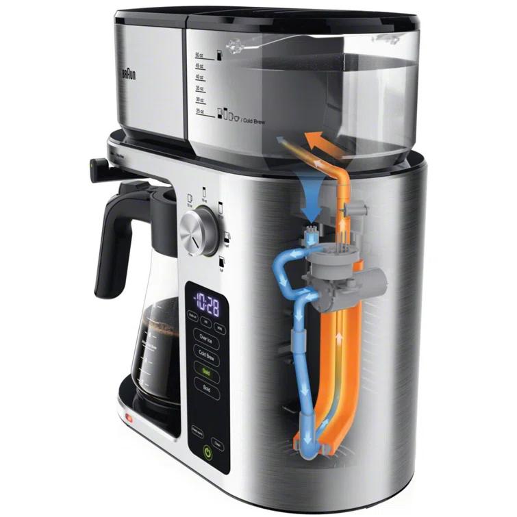 Braun ® MultiServe Plus 10-Cup Drip Coffee Maker with Cold Brew