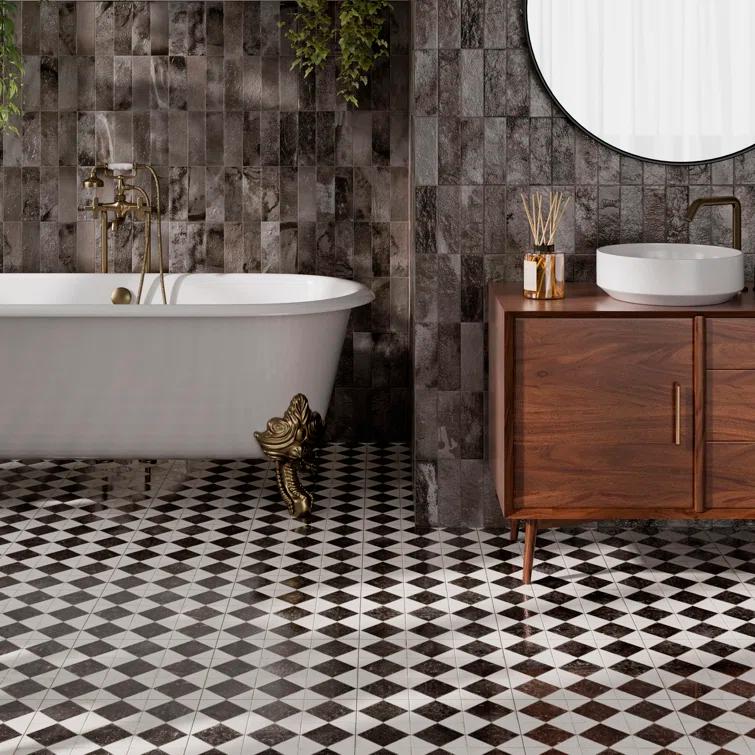 Kings Arles 13 In. X 13 In. Ceramic Floor And Wall Tile