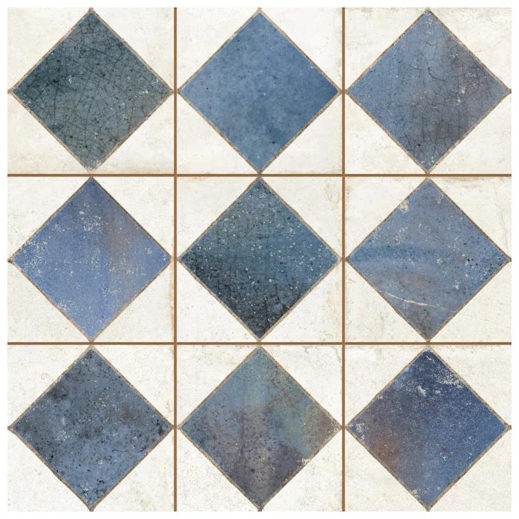 Kings Arles 13 In. X 13 In. Ceramic Floor And Wall Tile