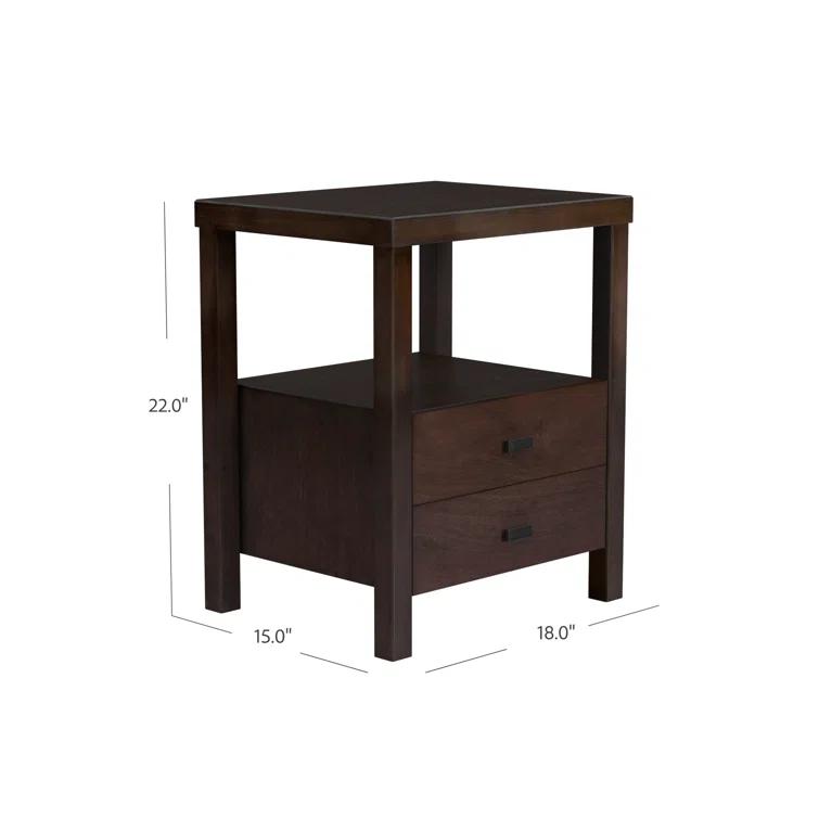 Leflore 2 - Drawer Nightstand
