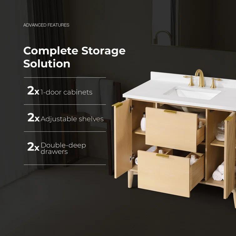 Gabi 42 in. Single Sink Bathroom Vanity