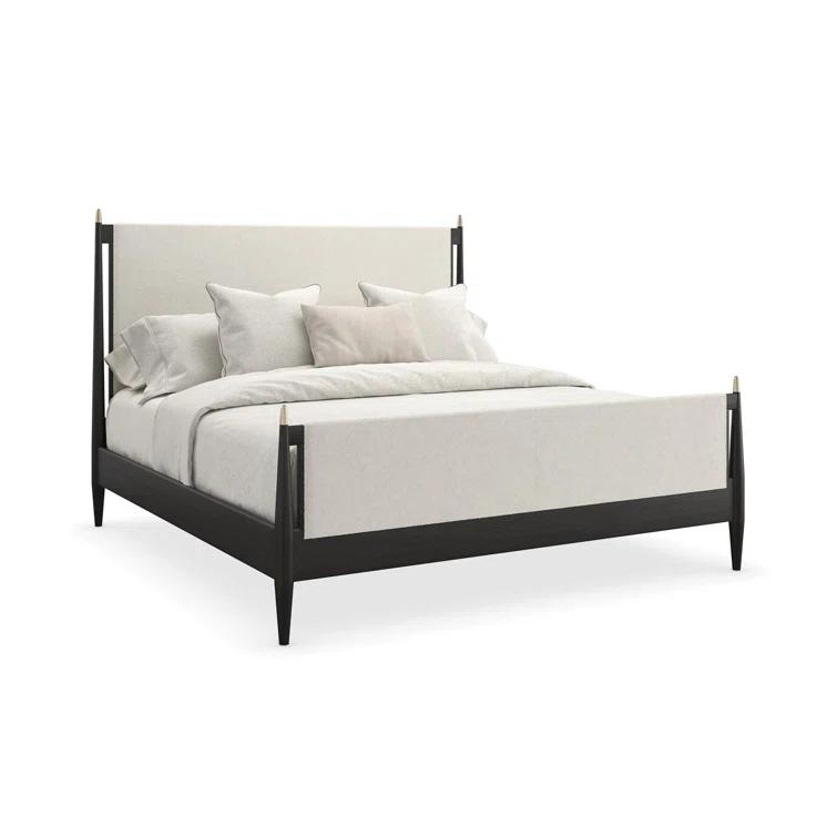 Caracole Modern Rhythm Upholstered Standard Bed
