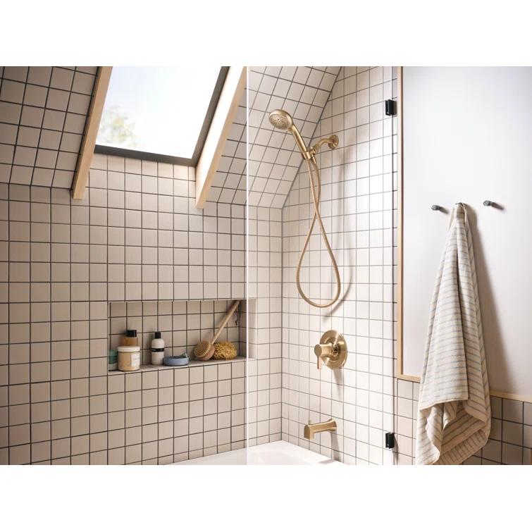 Beric Tub & Shower Faucet with Handheld Showerhead, Valve Included