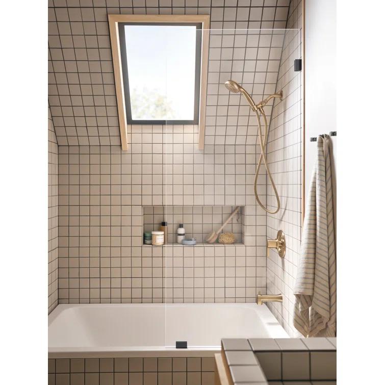 Beric Tub & Shower Faucet with Handheld Showerhead, Valve Included