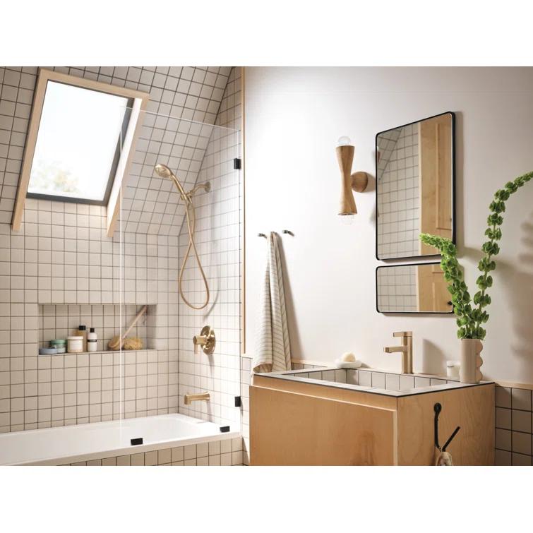 Beric Tub & Shower Faucet with Handheld Showerhead, Valve Included