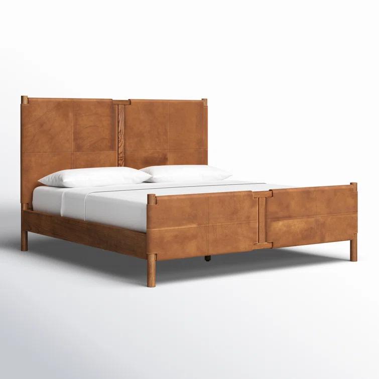 Sackett Leather Bed