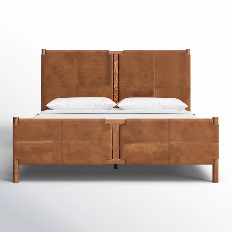 Sackett Leather Bed