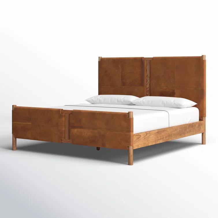 Sackett Leather Bed