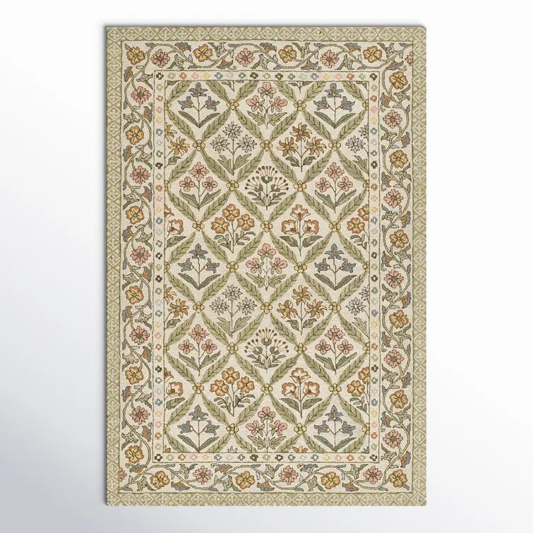 Momeni Cotswold Castle Combe Floral Handtufted Rug