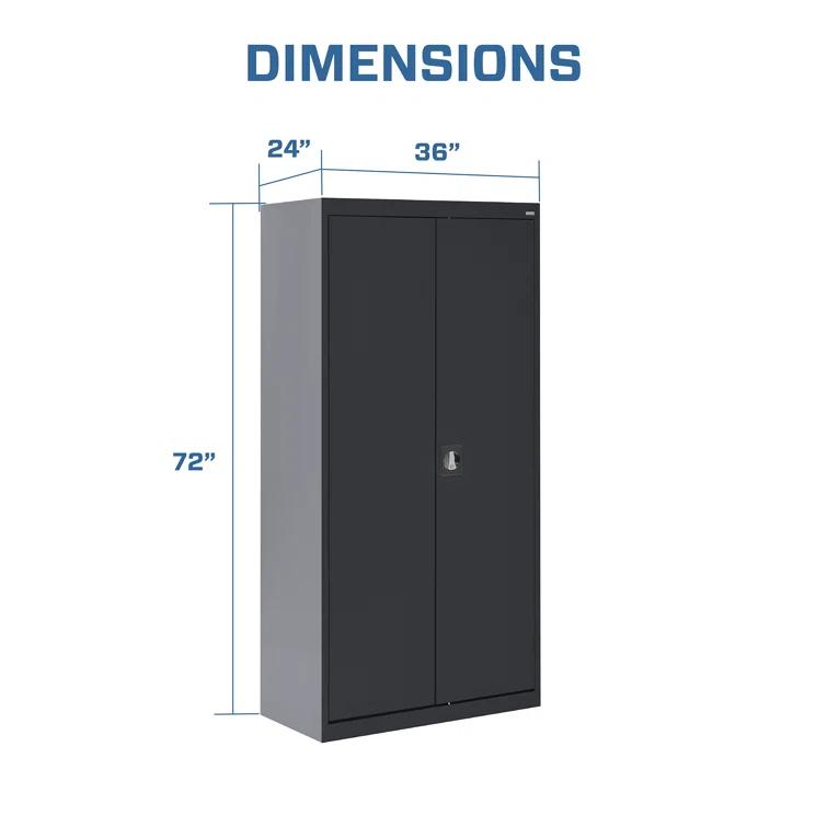 36'' Wide 5 - Shelf Storage Cabinet
