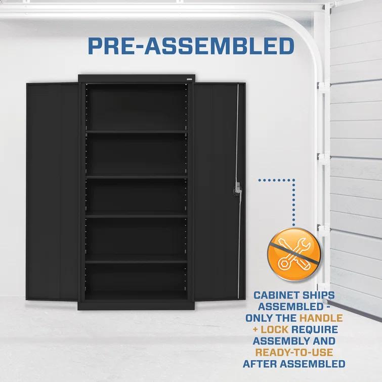 36'' Wide 5 - Shelf Storage Cabinet