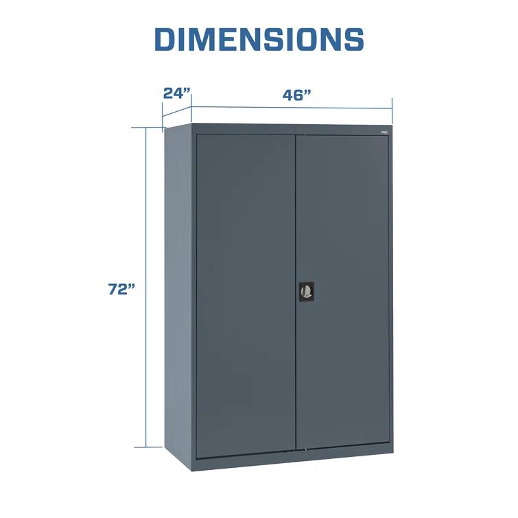 Sandusky Cabinets Sandusky Lee Elite 24" D x 46" W x 72" H, Steel Garage Storage Cabinet by Sandusky