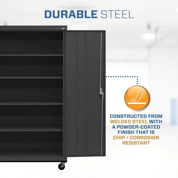 Transport 46'' Wide 5 - Shelf Storage Cabinet