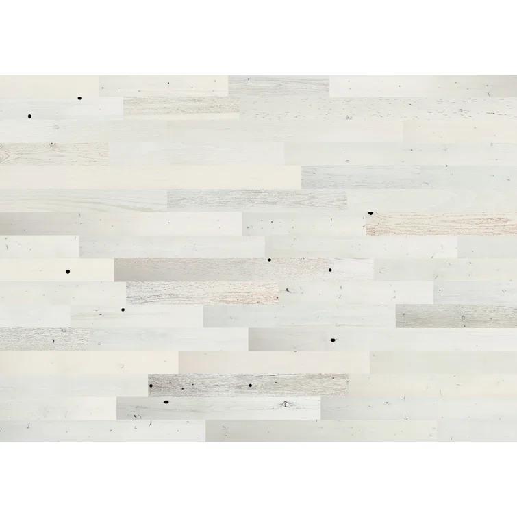 Timberchic River Reclaimed Wooden Wall planks - Simple Peel & Stick Wall Covering Application for DIY Accent Wall & Home Improvement - Modern, Premium Wall Paneling