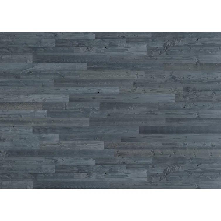 Timberchic River Reclaimed Wooden Wall planks - Simple Peel & Stick Wall Covering Application for DIY Accent Wall & Home Improvement - Modern, Premium Wall Paneling