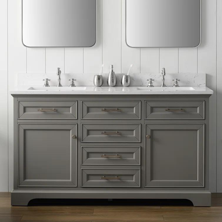 Sudio Design Thompson 60" W Double Vanity & Reviews | Perigold