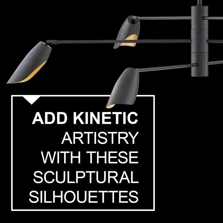 Jurado Chandelier - Black / 50"Dia
