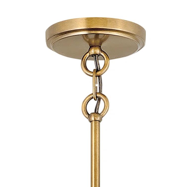 4894WS-Hinkley Lighting-Clarke - 12W 1 LED Large Pendant-16.25 Inches Tall and 16.25 Inches Wide-Warm Brass Finish