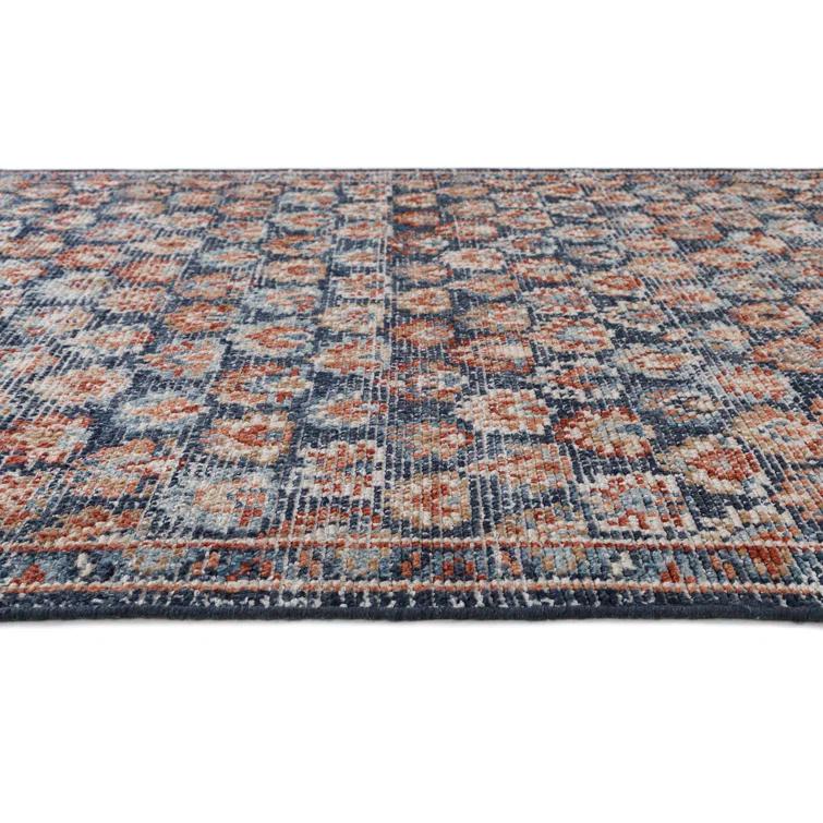 Birch Lane™ Hand Knotted Wool Floral Rug