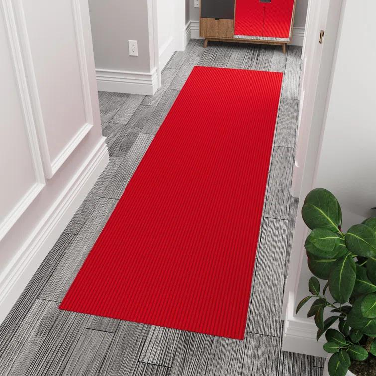 Ottomanson Stepwell Collection Utility Ribbed Garage Mat/Patio/Entryway Rug & Reviews | Wayfair