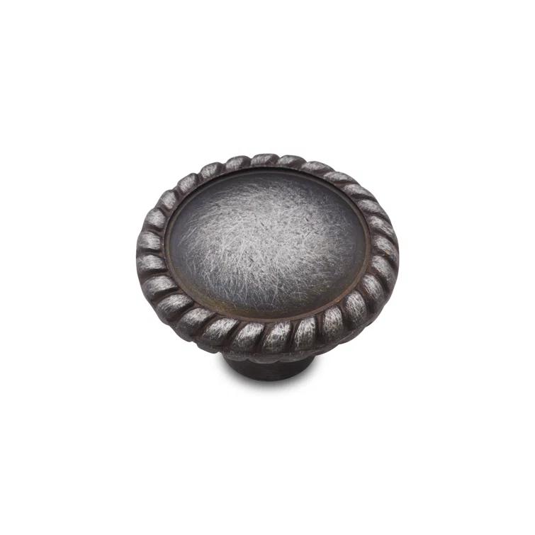 Rk International 1 1/4" Mushroom Knob with Roped Edge CK Series