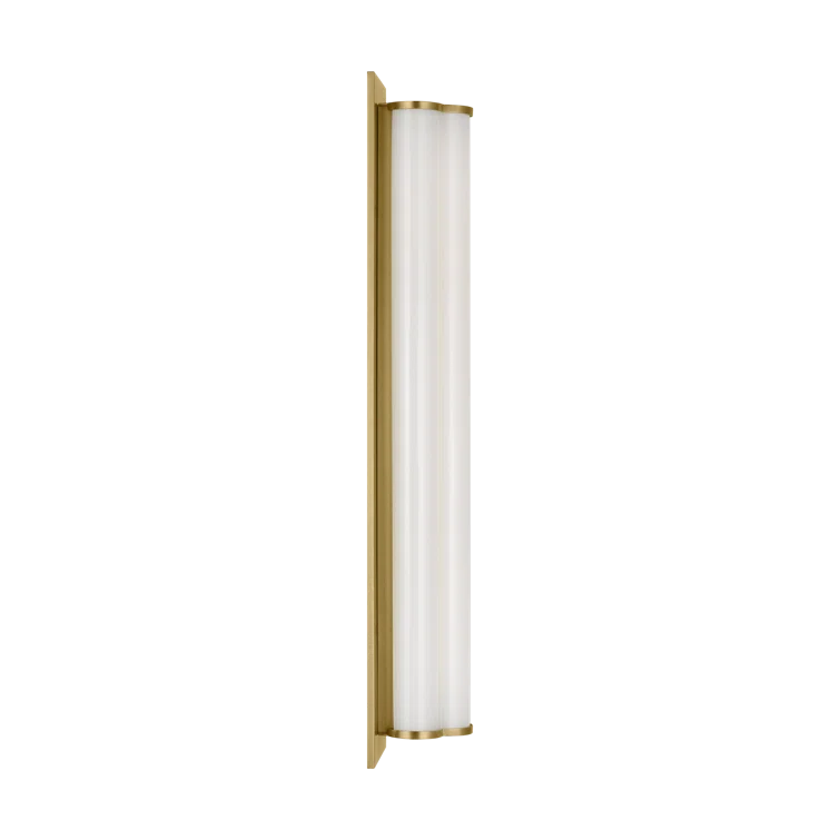 Freya Single Frosted Dimmable LED Vanity Light